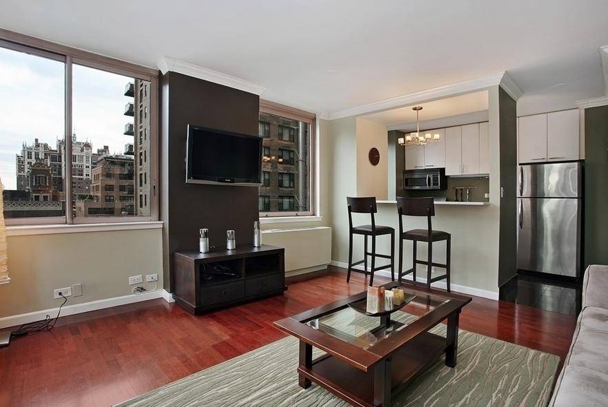 Incredible Views from this High floor FURNISHED One Bedroom 