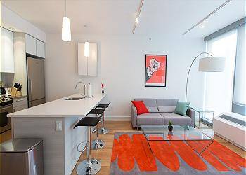 Midtown West. Brand New! Must See!  Stunning Design. Luxury Bldg. One Bedroom. Floor to Ceiling Windows. Washer & Dryer.