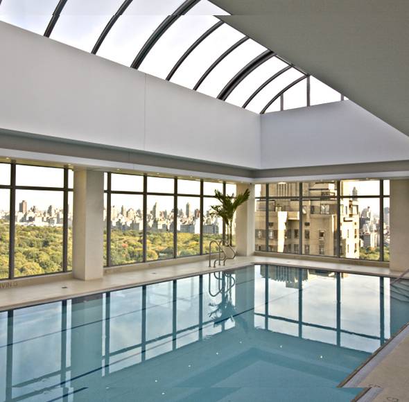 LUXE LINCOLN CENTER CONV/ 3 BR 2 BTH! FULL SVC BLDG WITH HEALTH CLUB AND POOL! NO FEE!!