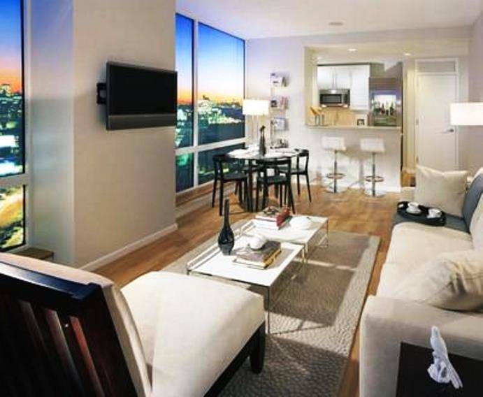 Midtown Luxury Apartment. Elegantly Finished One Bedroom Condo. Walk in Closets. Hudson Park.