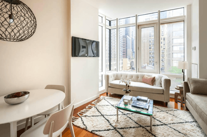 1BR LOFT with Amazing City Views in White Glove Luxury Building-Midtown West! 