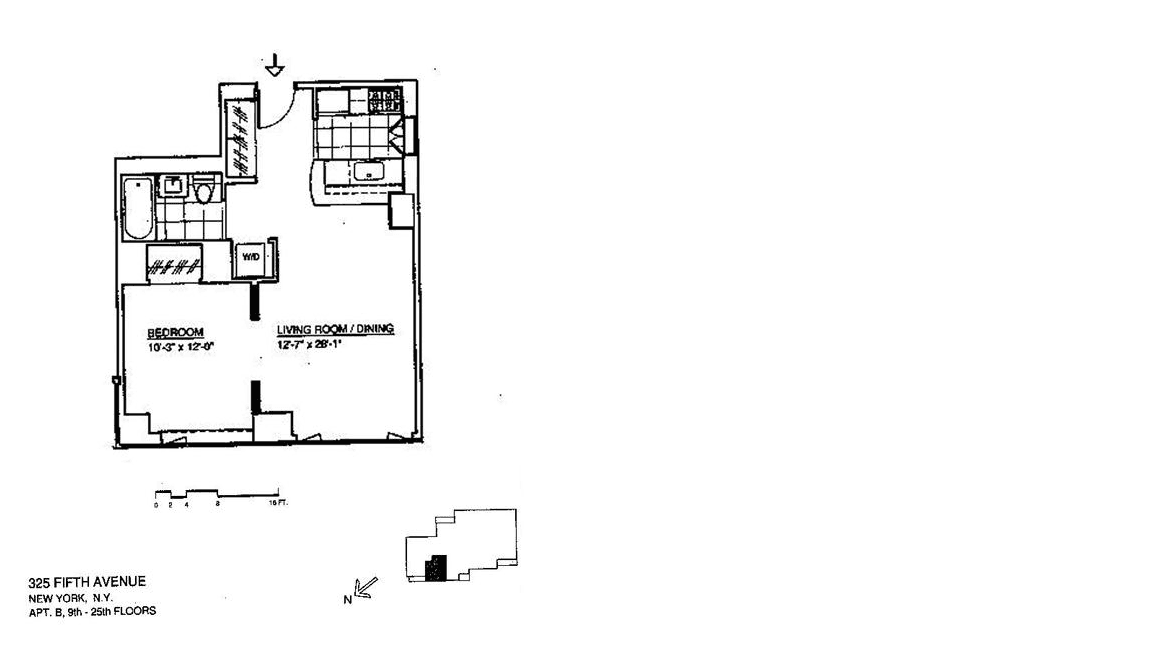 NEW TO MARKET - MURRAY HILL - BEAUTIFUL & LUXURIOUS *** 1 BEDROOM, 1 BATH AT 325 FIFTH AVENUE - EMPIRE STATE BUILDING VIEW!***