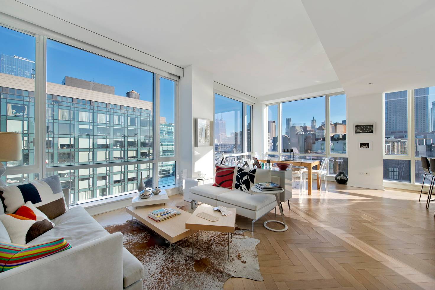 South Facing Two Bed/Two and Half Bath at Soho's Urban Glass House