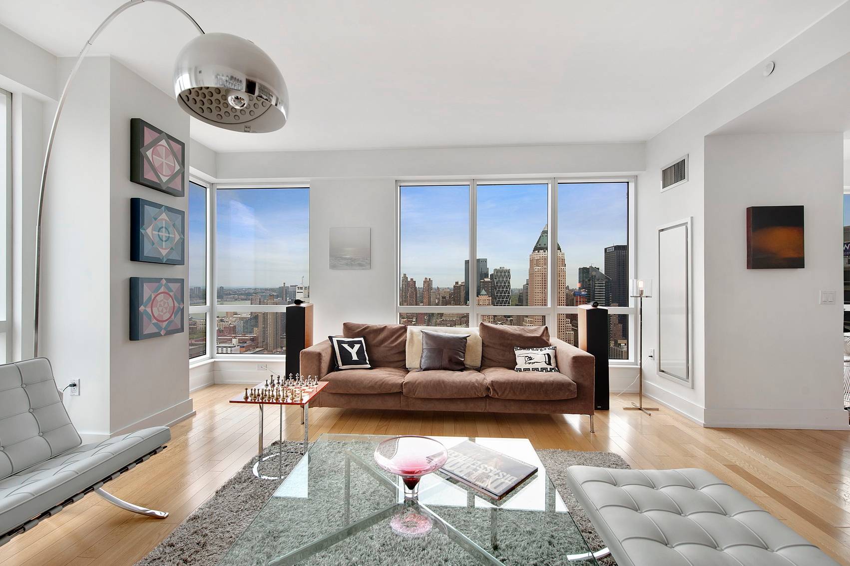 The Orion Condo - 350 W 42nd st - Highest Floor Corner 2 Bedroom / 2 Bath on the market for sale - City/River Views