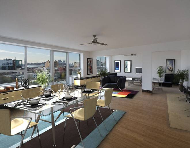 GARGANTUAN 3BR/3BA LUXURY APARTMENT WITH THREE PATIOS!  BEST LOCATION IN LIC!!!