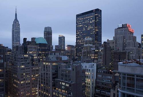 Live above it all.  Midtown Luxury One Bedroom. Washer & Dryer in unit. Pool. Steps to Bryant Park.