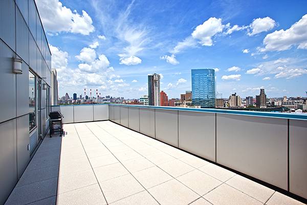     Sunny PH   Corner  Large  One Bedroom  with 450 SF  Terrace and Free Storage in Long Island City