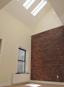 **NO FEE!** GORGEOUS 3 BEDROOMS ~ 2 BATHROOMS DUPLEX IN MIDTOWN WEST FOR RENT~ NEW CONSTRUCTION ~ PRIVATE ROOF DECK AND BALCONY ~ SKYLIGHTS ~ WASHER & DRYER ~  A MUST SEE!!**