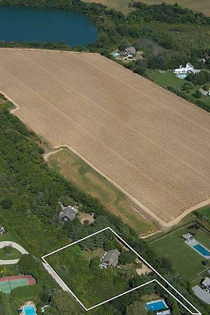 South of the highway in Bridgehampton FarmField Views Bridgehampton South
