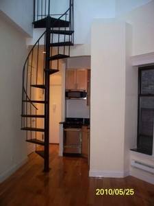 **GORGEOUS 2 BEDROOMS 1 BATHROOM PENTHOUSE DUPLEX IN EAST VILLAGE FOR RENT ~ PRIVATE ROOF DECK ~ BALCONY ~ SPIRAL STAIRCASE ~ WASHER & DRYER ~ A MUST SEE!**