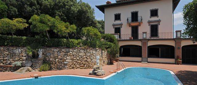 Historic Villa overlooking the sea of Castiglioncello