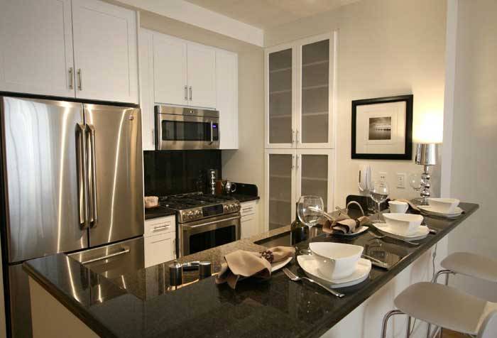 Midtown New Large Alcove Studio Apartment with Home Office,  24 Hr. Concierge, Fitness Center,  Full Service Luxury Building,  W/D, Pool,  No Fee