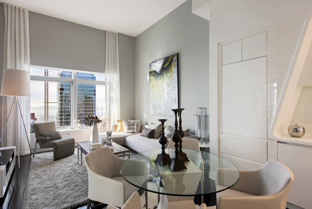 Penthouse One Bedroom Home Boasting Spectacular Finishes and Large, Oversized Windows,123 Washington Street