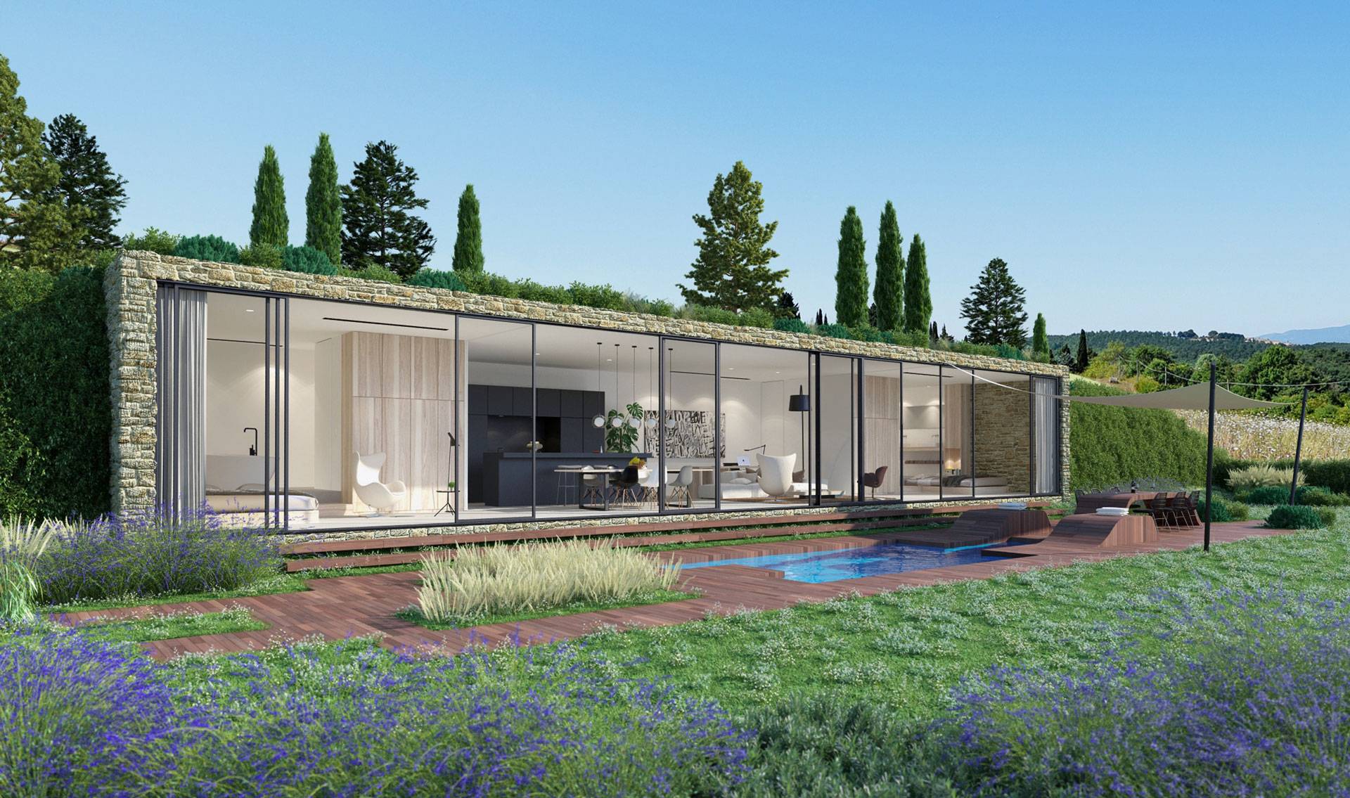 Le Ville Di Trevinano Boutique Resort in Italy - Villas For Sale - Eco-Friendly - Il Distinto (1400 sq ft)