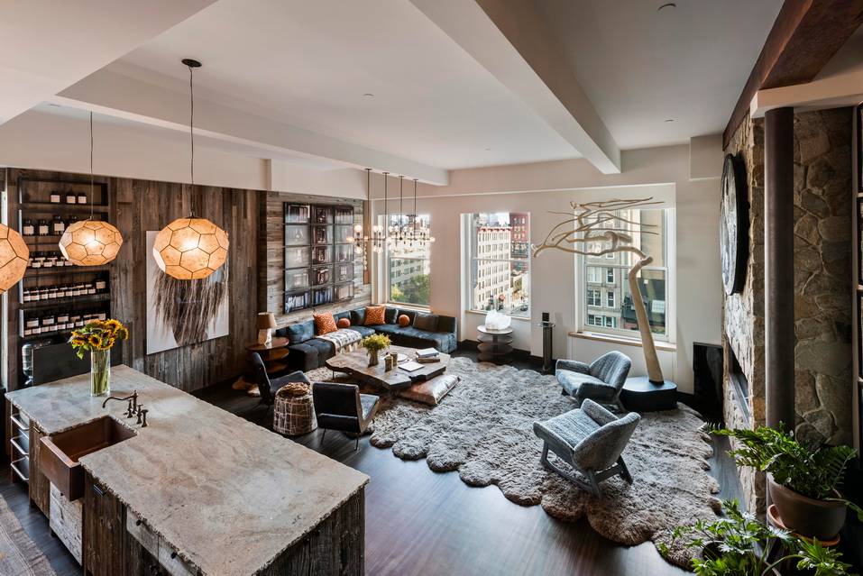Bond Street Penthouse As Seen in Architectural Digest