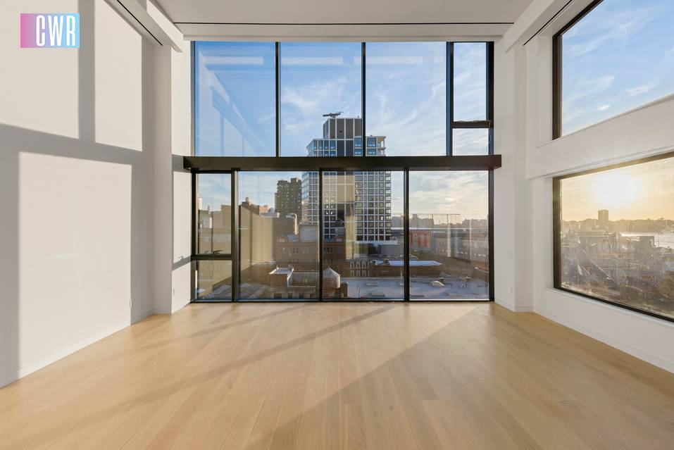 INTRODUCING CHELSEA WATERSIDE RESIDENCES: 2400sf duplex 3 bed/4bath with 19 feet ceilings and water views!