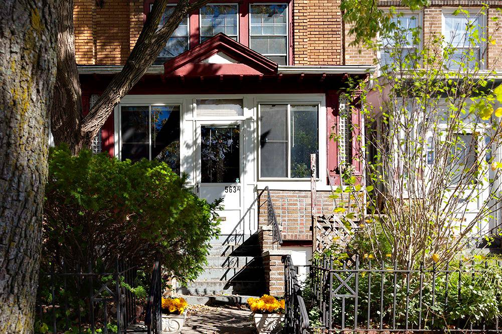 Serenely Nestled Stately Two Family Townhome With Tremendous Potential - One Block from Prospect Park