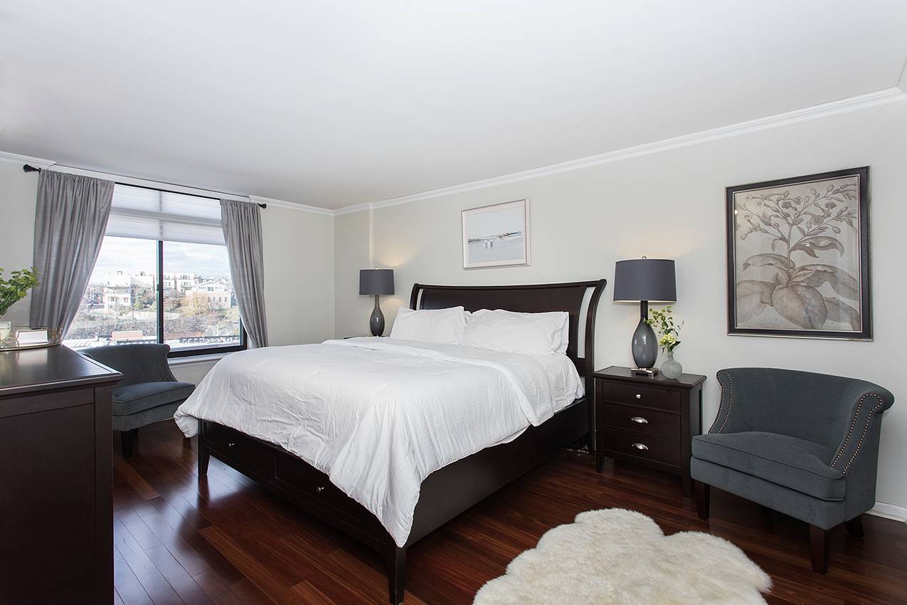 Spacious 2 Bed / 2 Bath Hoboken condo in full-service, doorman building