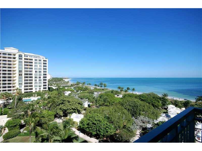 Newly renovated ocean view studio on high floor at The Ritz-Carlton in Key Biscayne