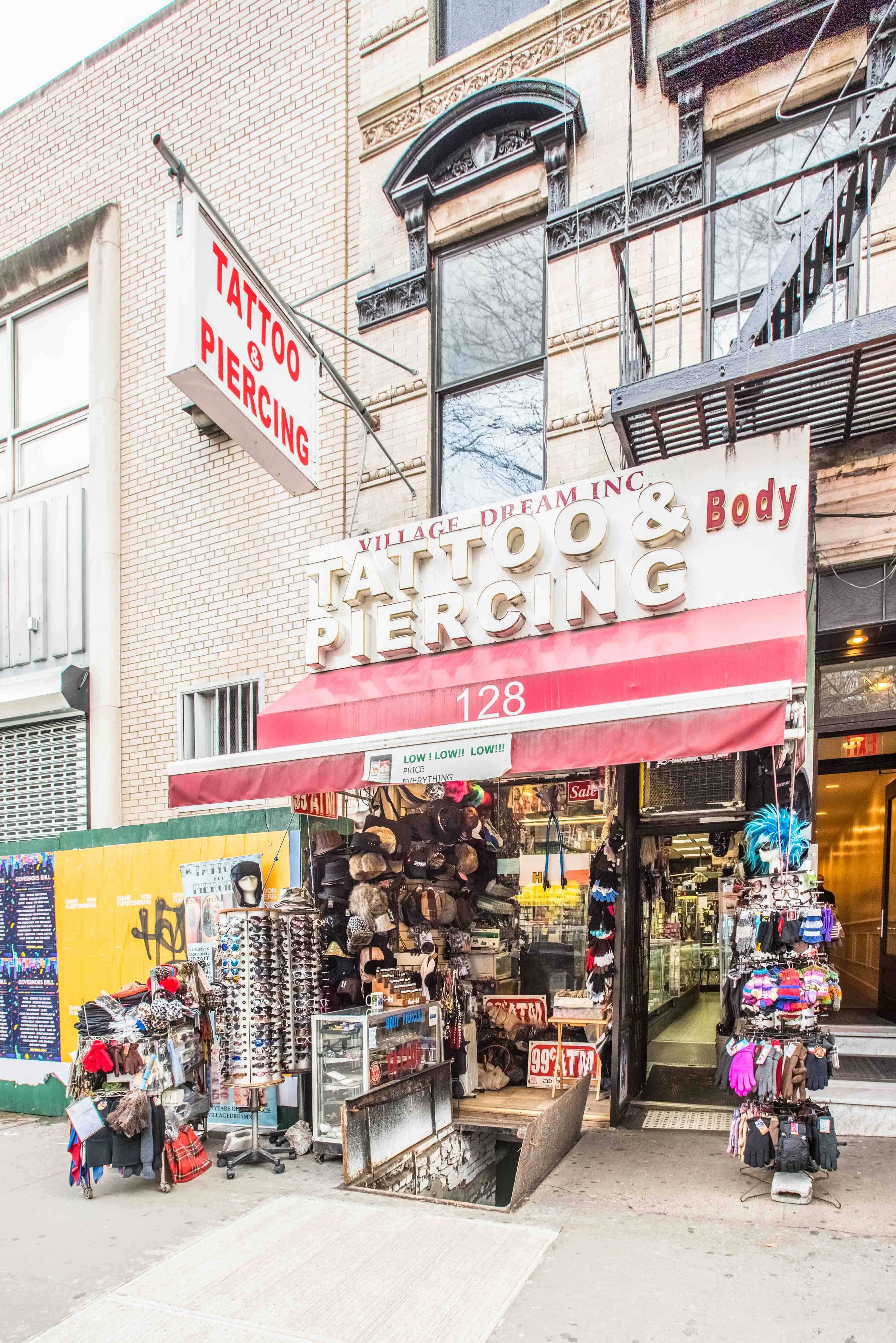 East Village: St. Marks Place - Smoke & Tattoo Business For Sale Off 2nd Ave Corner - Key Money Deal