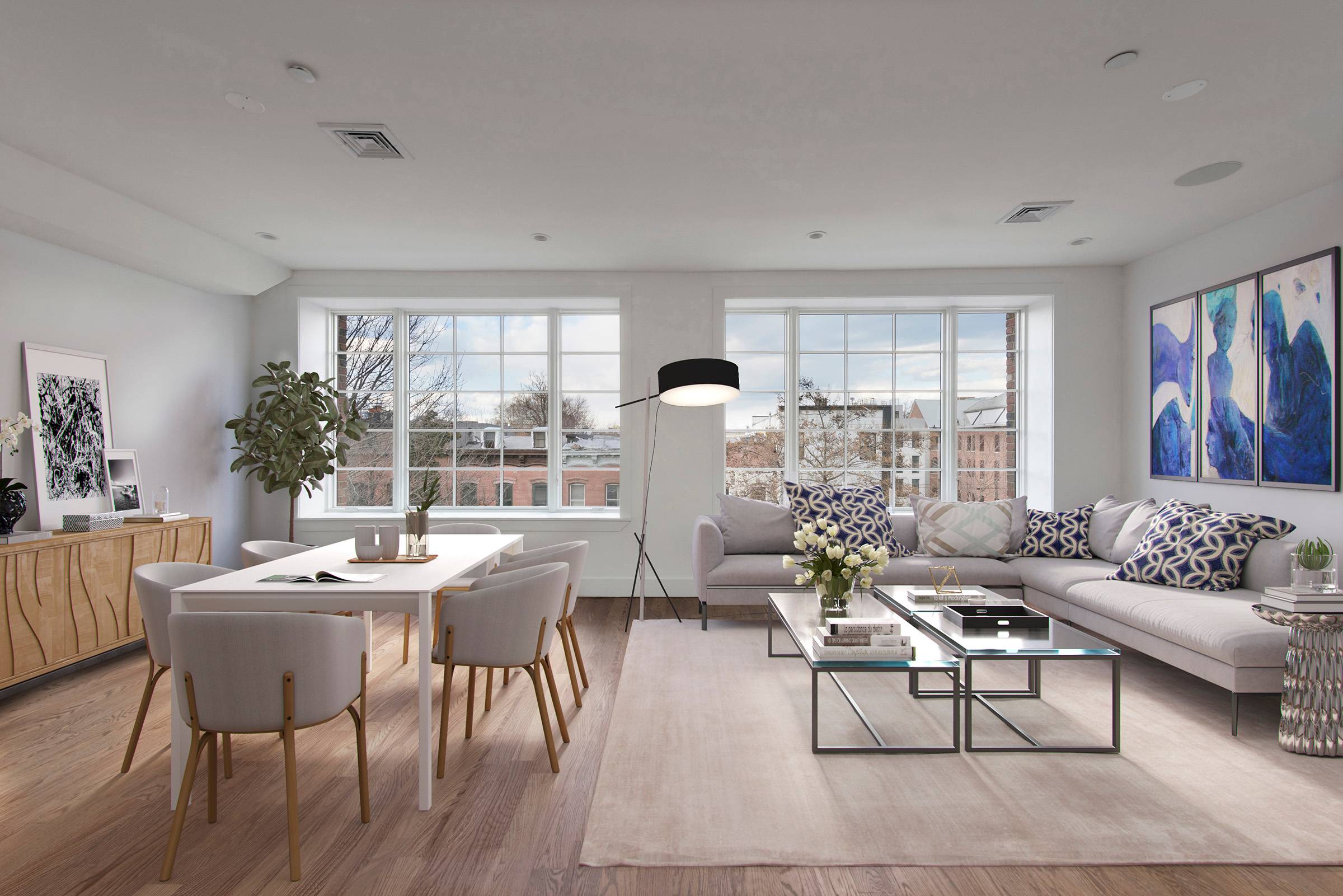 2 bedroom 2 bathroom Penthouse in Bed Stuy with 600sqft private roof deck