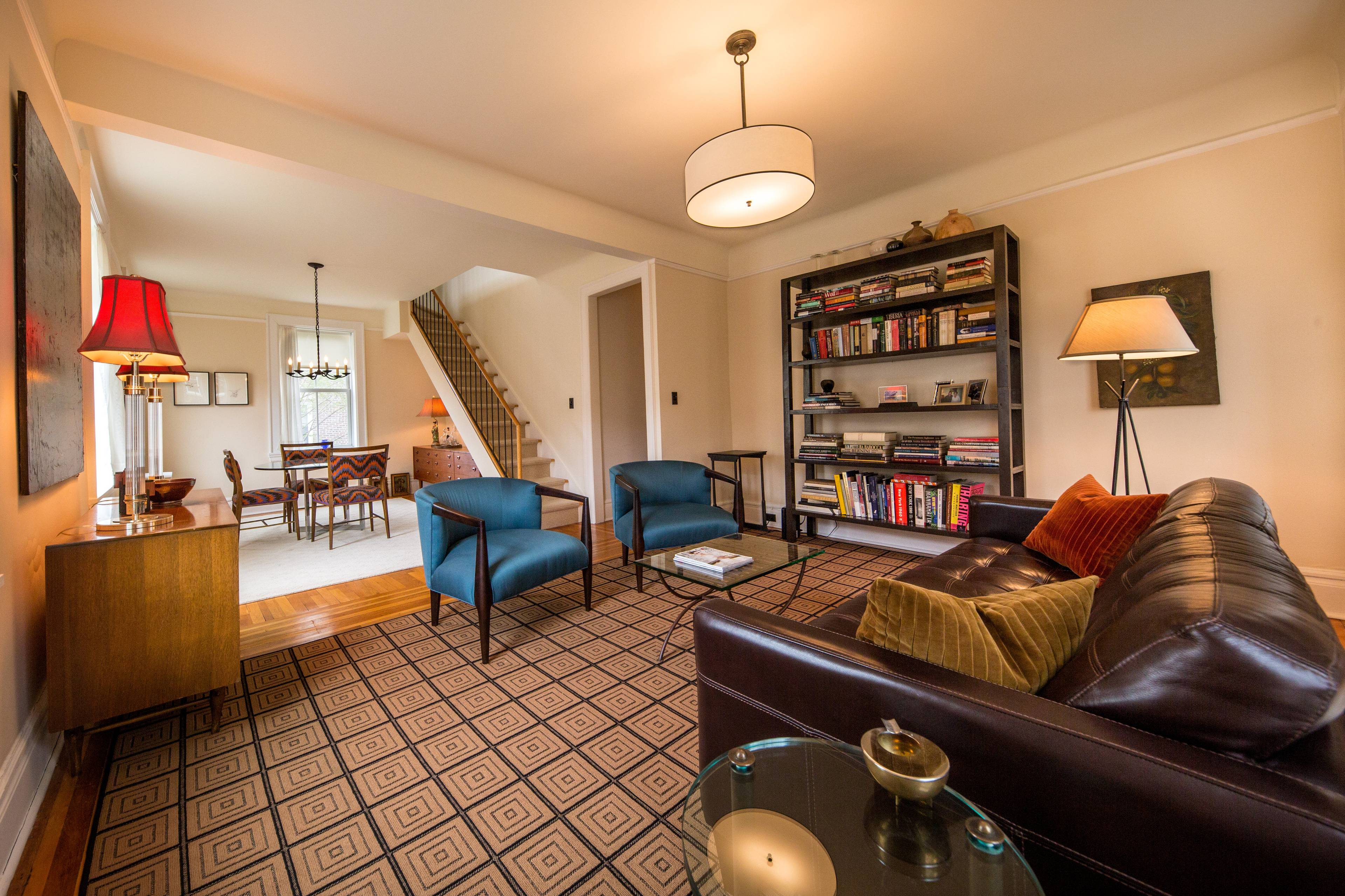 3 Bedroom Designer-renovated Duplex in the landmarked Hampton Court