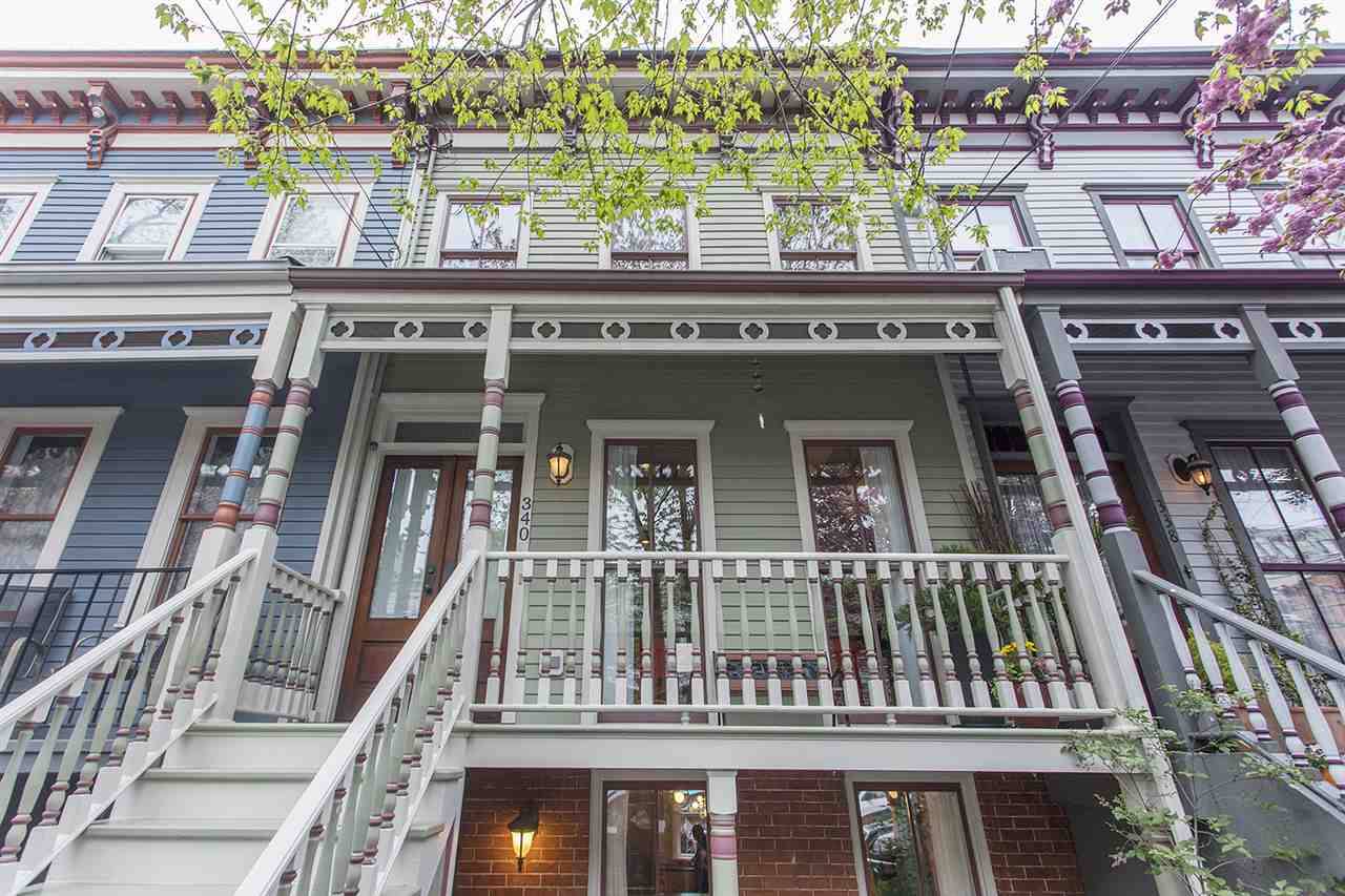 Exceptional 3-story historic 1-family townhome located in downtown Jersey City’s Hamilton Park Historic District