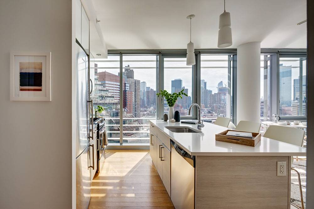 BEAUTIFUL 2 BEDROOM APARTMENT IN HELL'S KITCHEN**MERCEDES HOUSE**HUDSON RIVER VIEWS**NO FEE**PETS ALLOWED