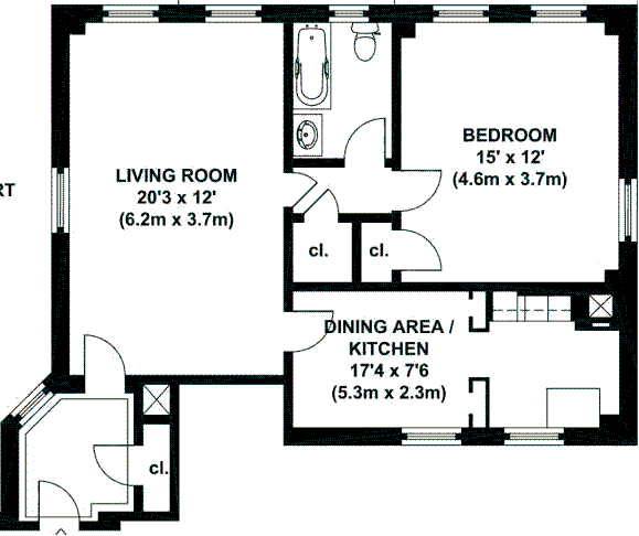 PREWAR GEM ~ RENOVATED ONE BEDROOM UWS    Pre-war prewar condo coop co-op reduced reduction New rental apartment AMAZING