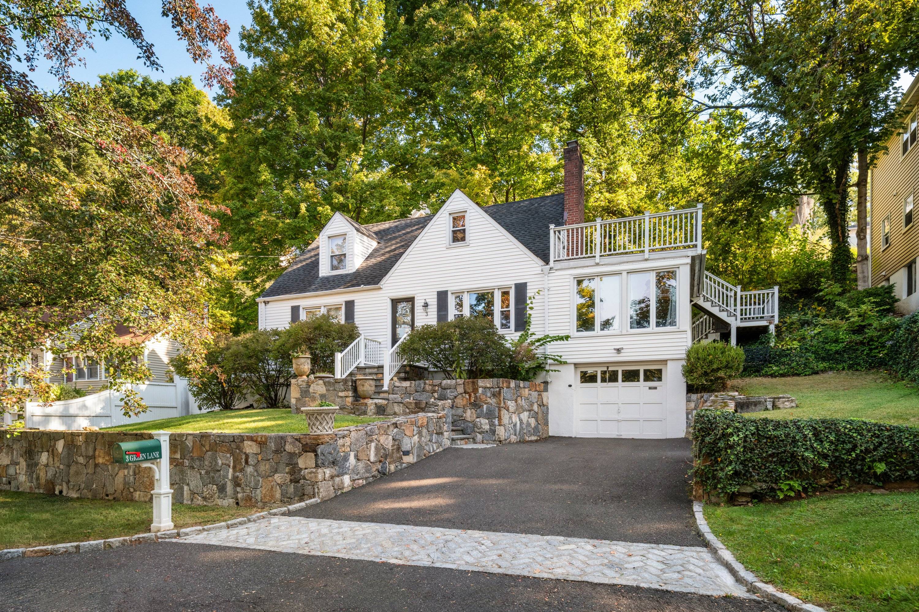 Turnkey Cape in Greenwich cul-de-sac, classic charm meets modern luxury.