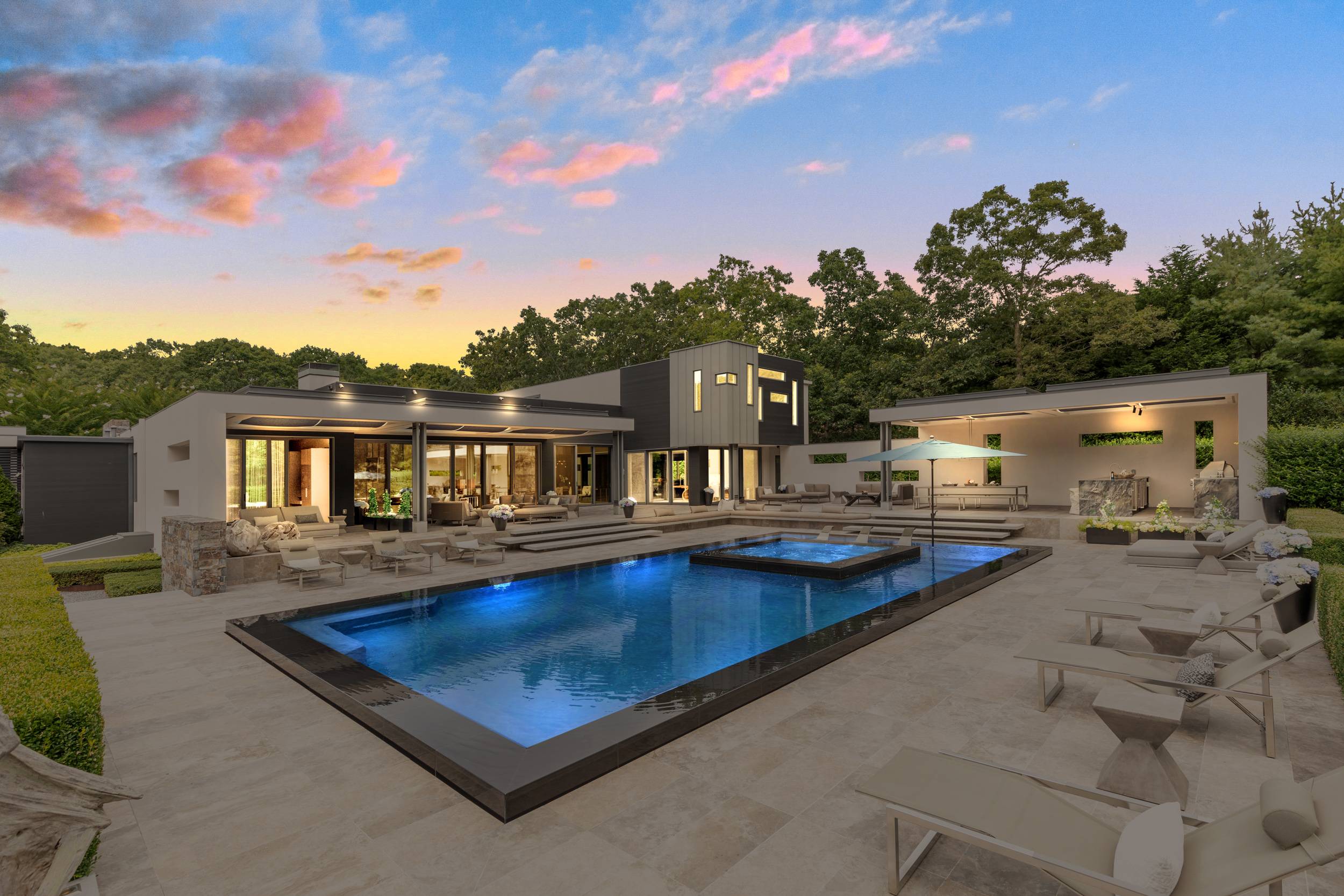 THE HAMPTONS | 10K sq ft of living space Aprox | 5 bed, 6 bath | State of the Art Custom Home