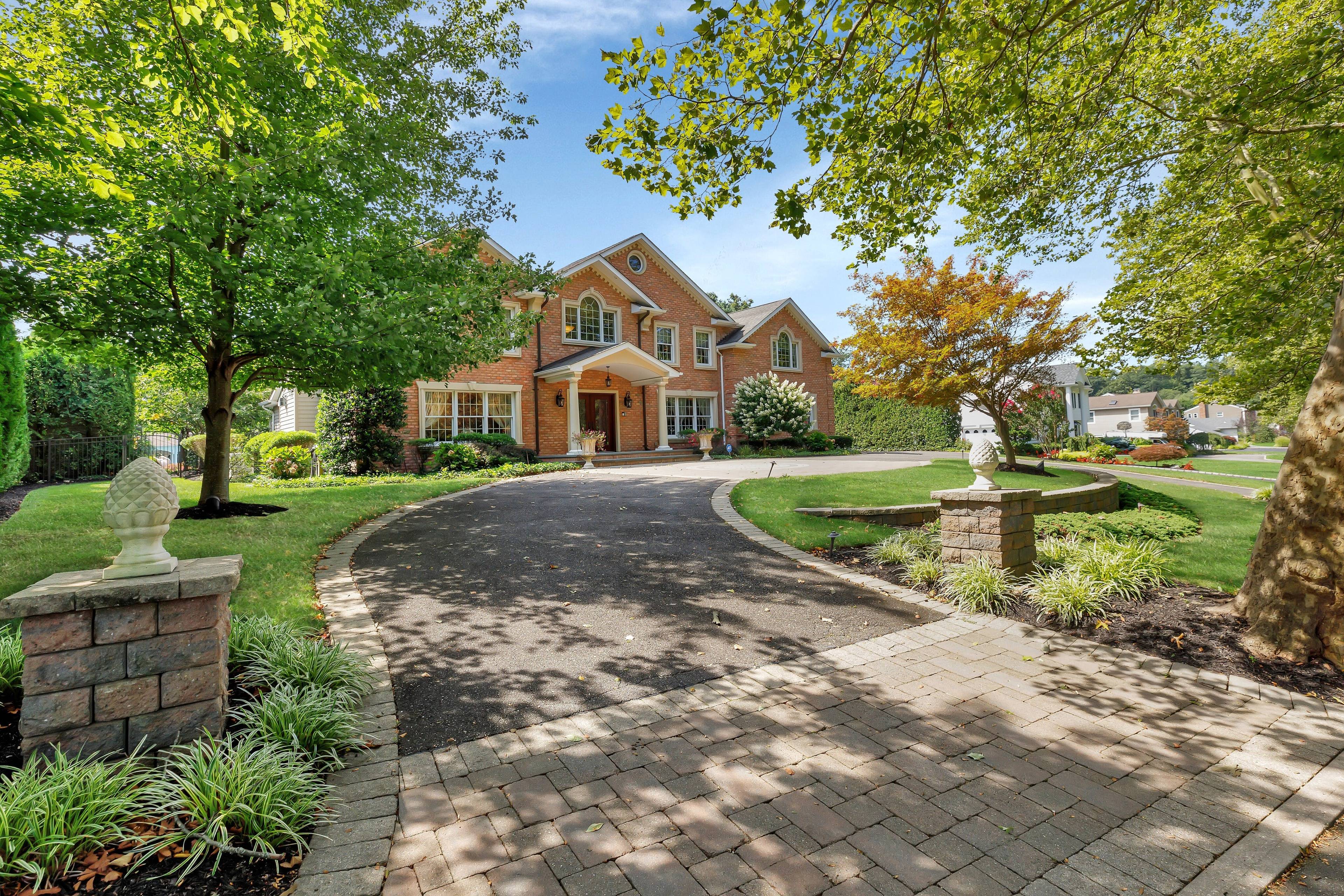 Stunning Post Modern in Dix Hills  Situated on 1 Acre Resort Like Grounds. with Pool and Tennis