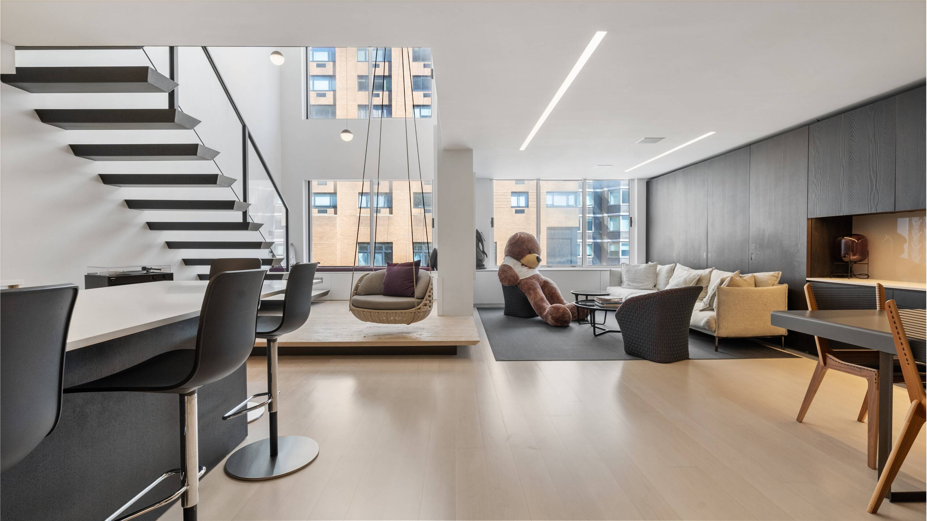 Gut renovated designer  4 bedroom 5.5 bathroom  sun flooded duplex on the UES