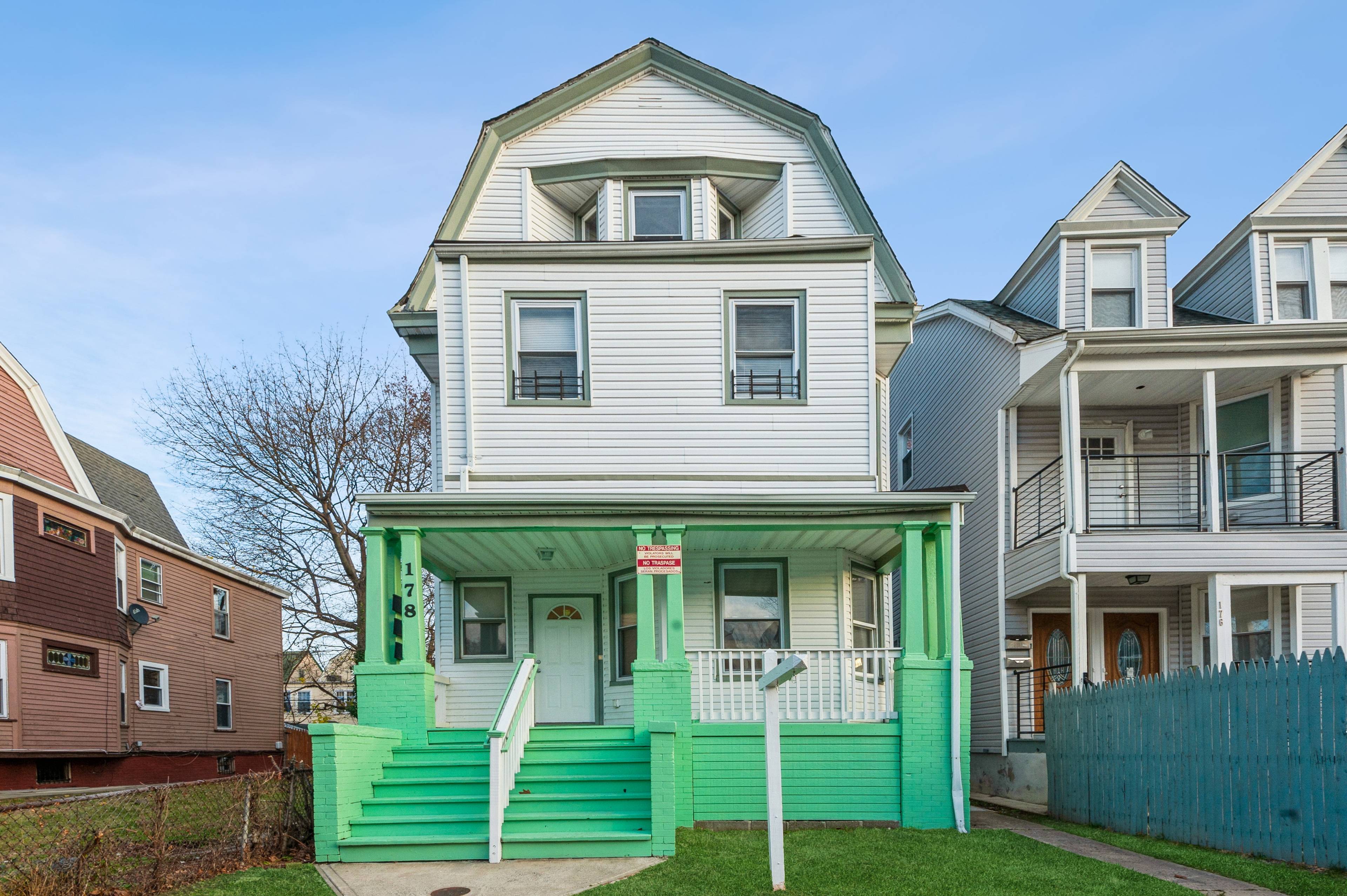 178 North 17th St. East Orange, NJ 07017
