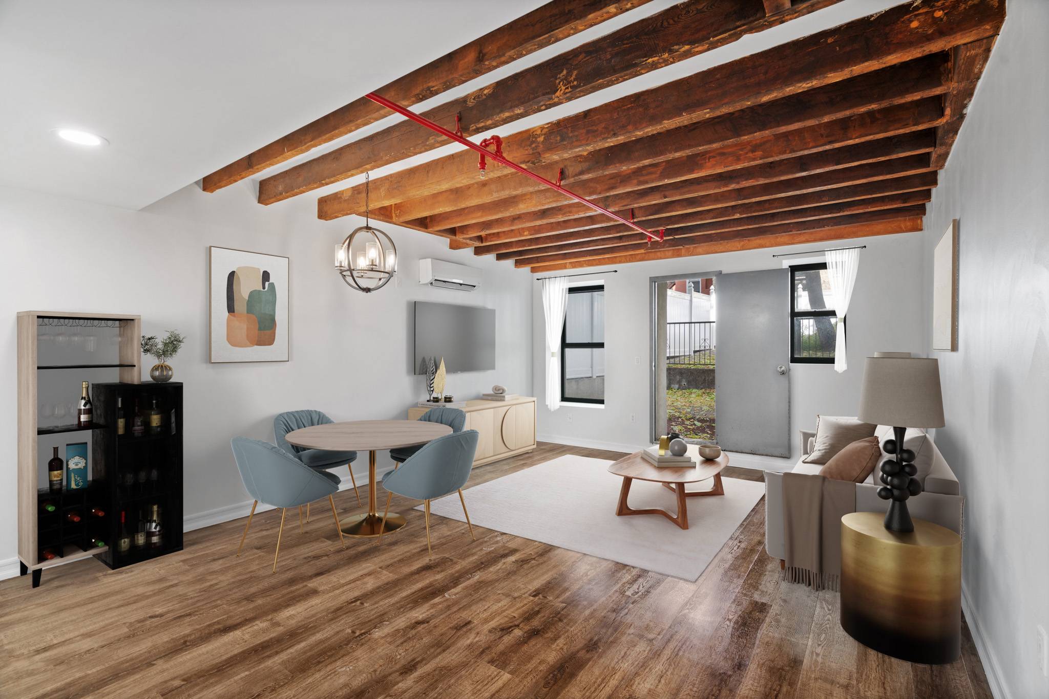 One of a Kind Duplex with a Private Backyard & Office In Central Harlem