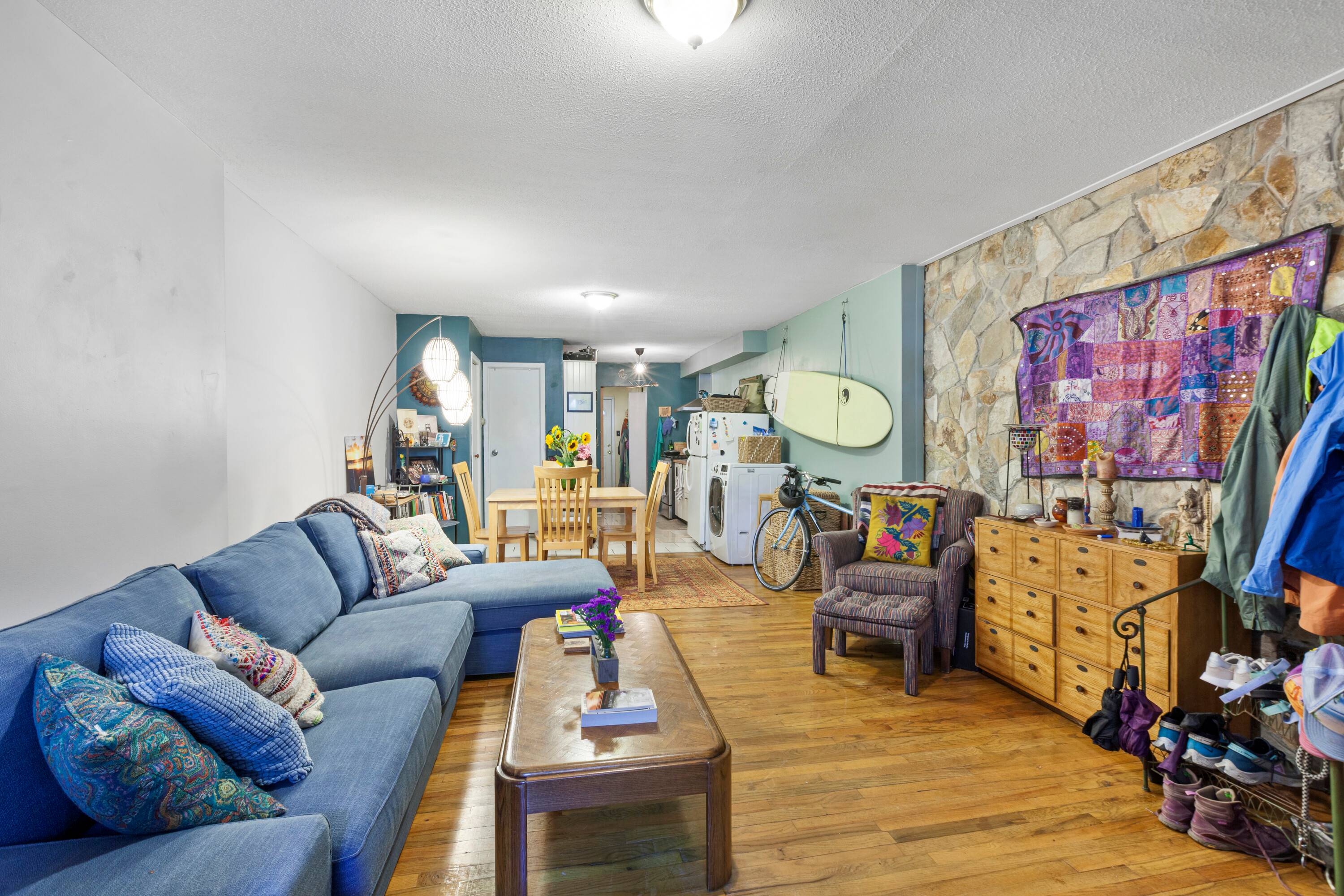 Massive 1 Bedroom Garden Apartment in Classic Harlem Brownstone