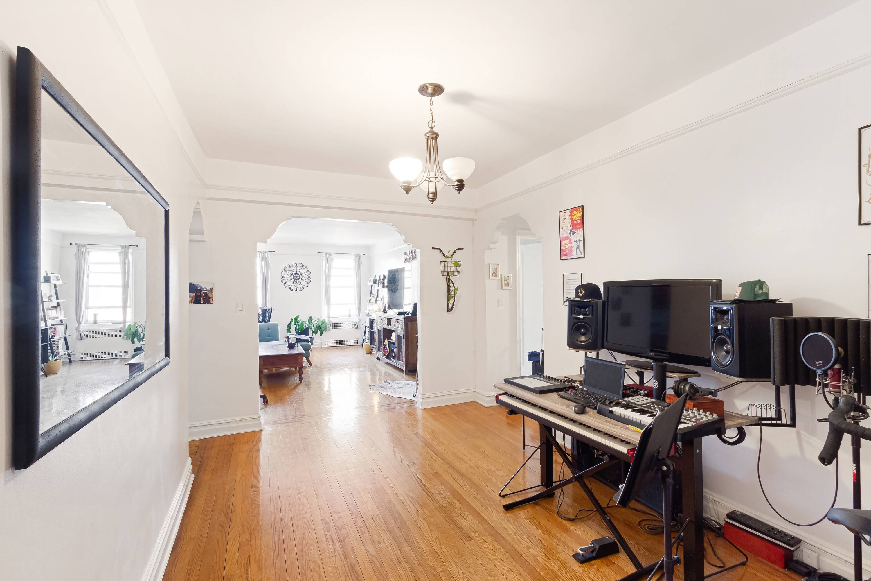 A Prized Find! An Extraordinarily Spacious One Bedroom Condo in the Jackson Heights Historic District!
