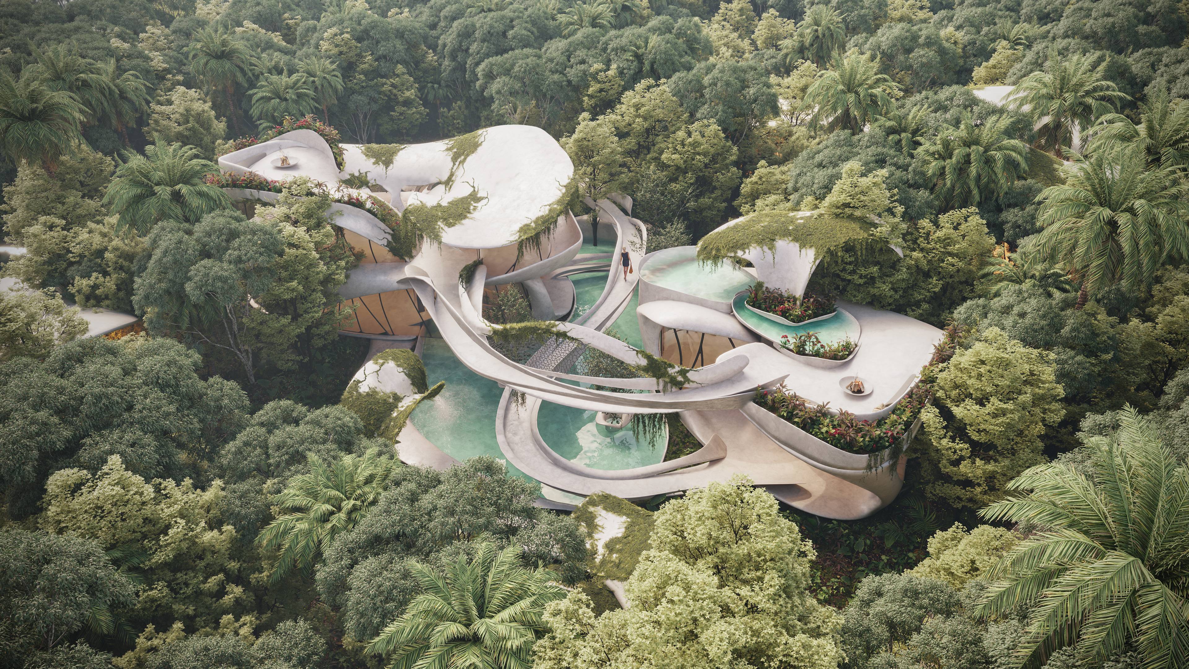 Villa Turquesa. A living sculpture by Roth Architecture