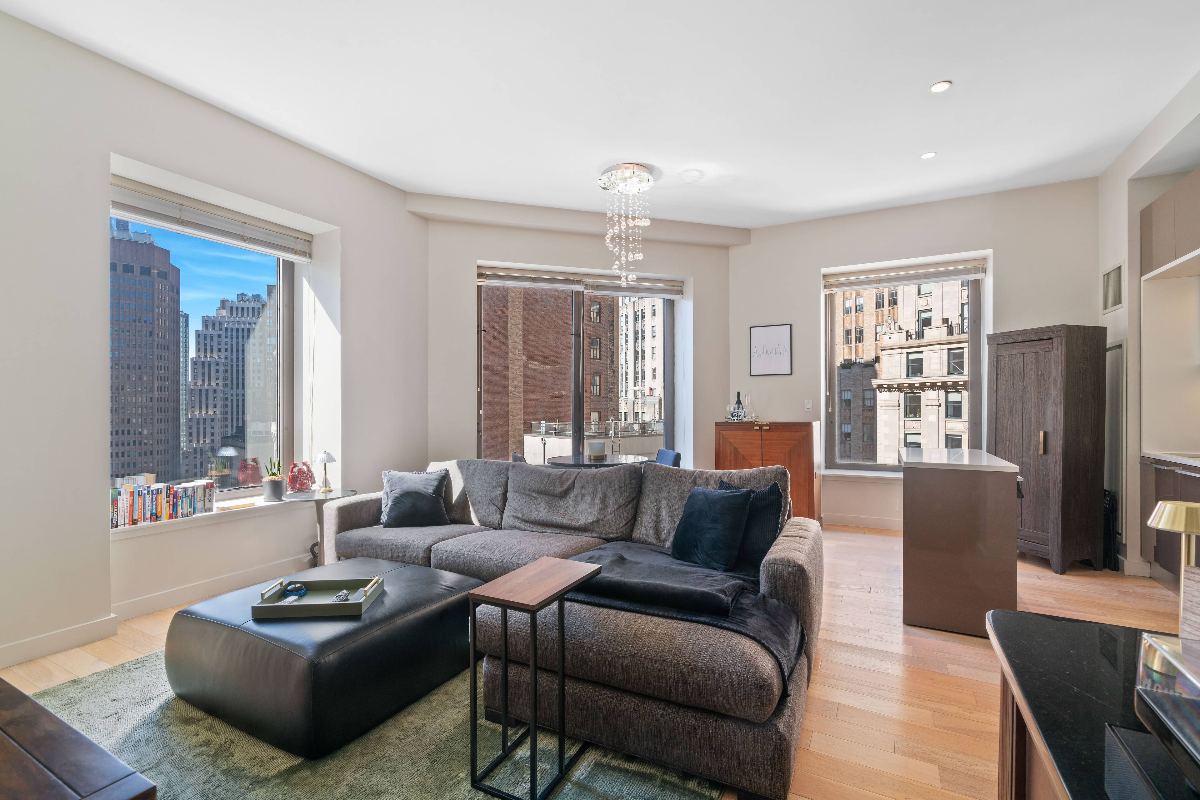 Large one bedroom with home office for rent at 75 Wall Street