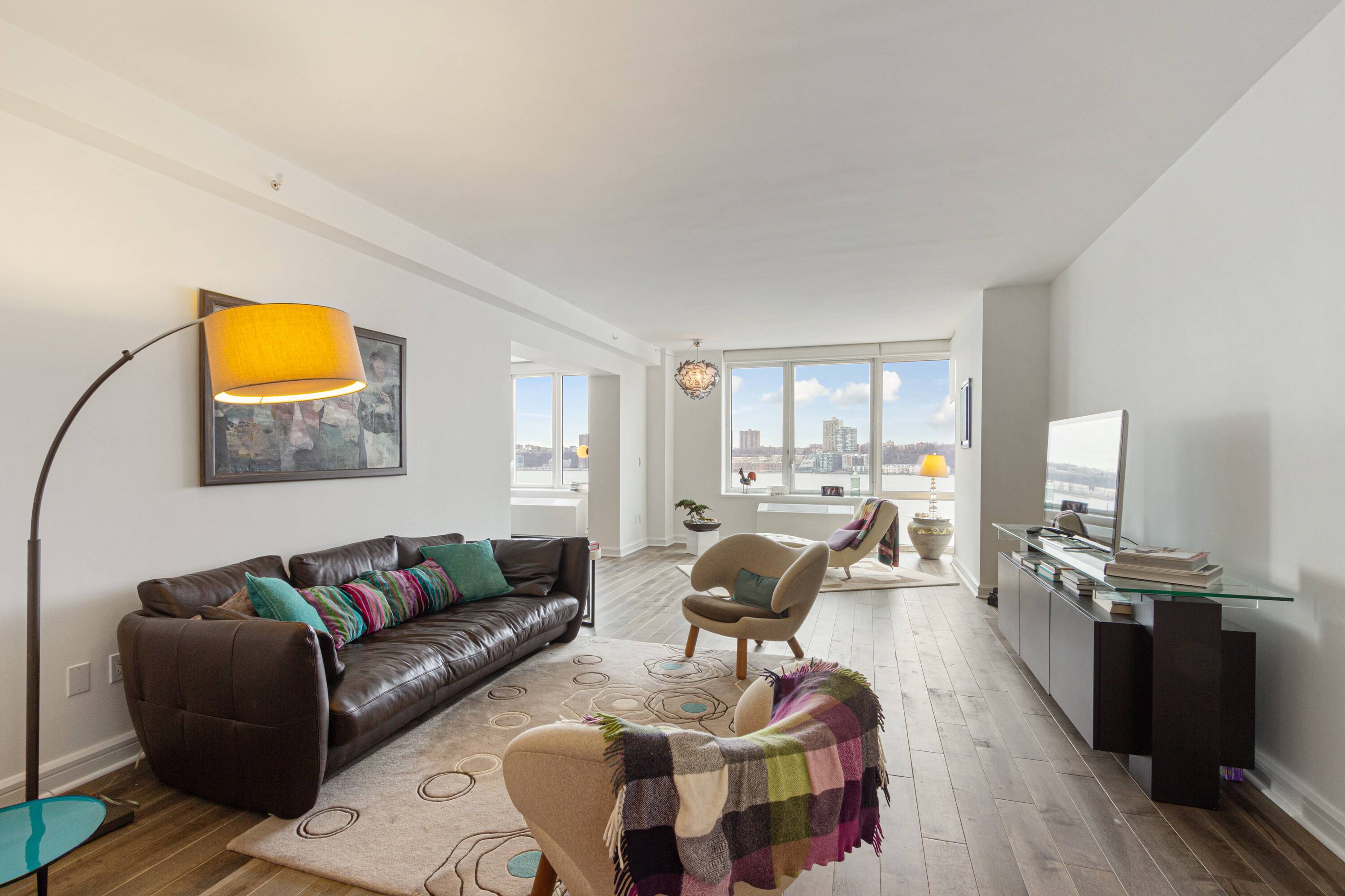 Outstanding 3 Bedroom with Hudson River views.