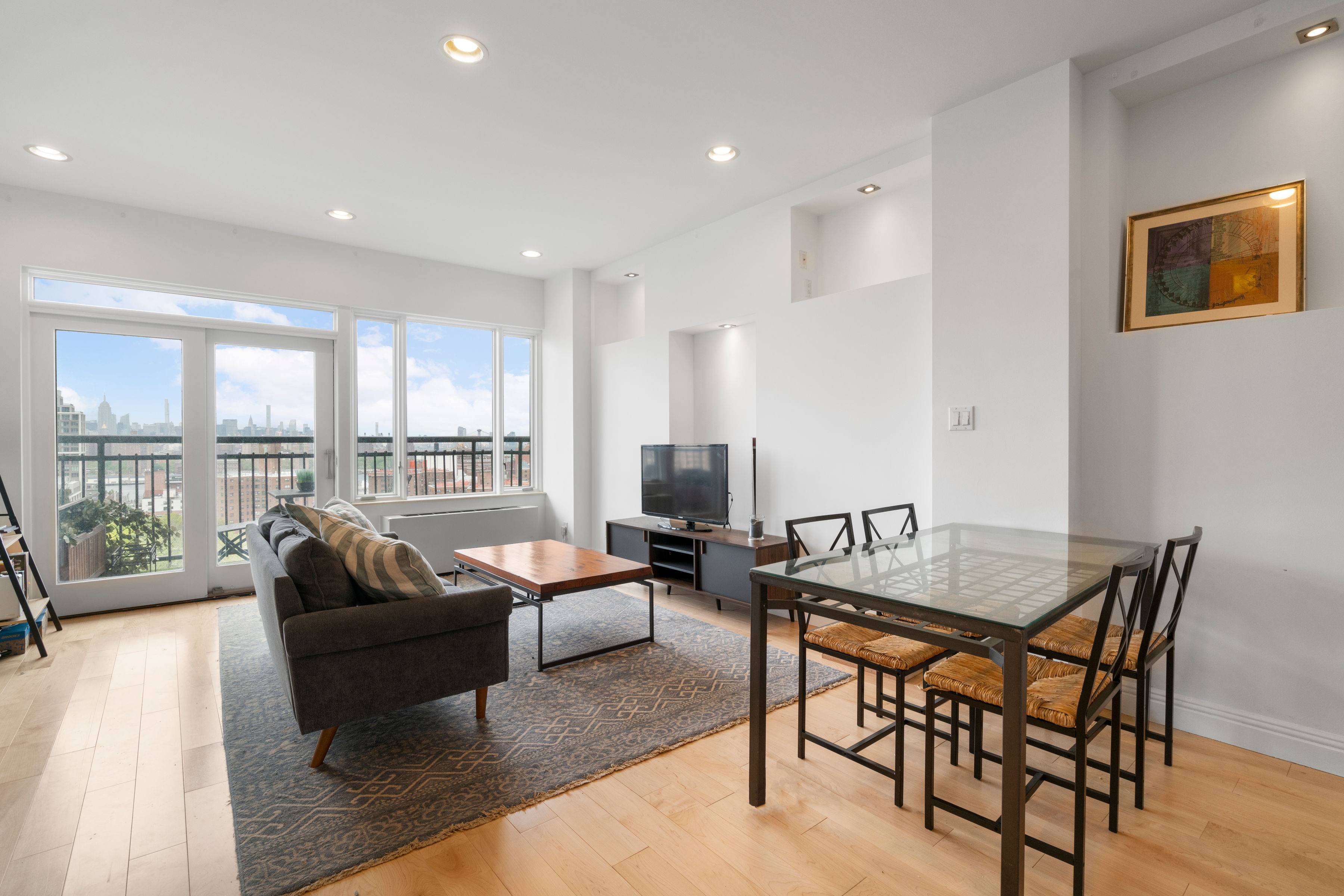 Manhattan Skyline Views at 189 Bridge Street | 2 BD & 2 BA Condo Rental | Asking: $5850/month