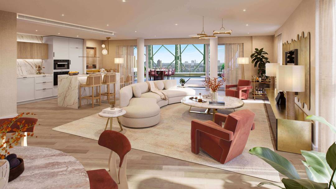 3 Bedroom Penthouse with Private Terrace Inside a Grade II Listed Gasholder