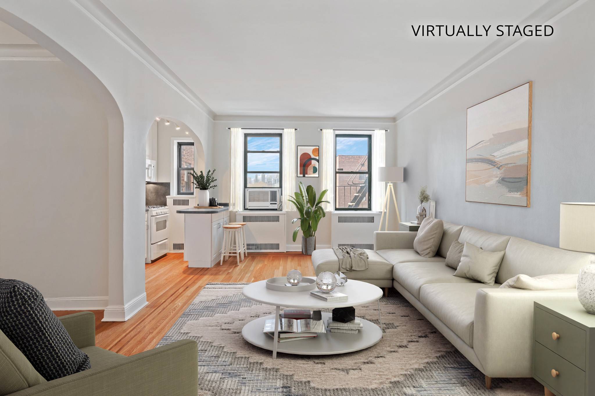 Spacious co-op at The Concord in Astoria