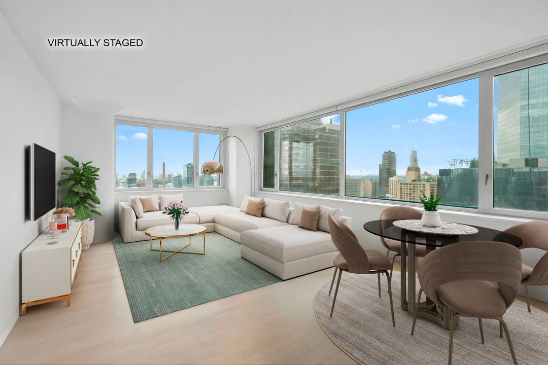 Rare Three-Bedroom Residence with Iconic Central Park & Hudson River Views on Billionaires’ Row