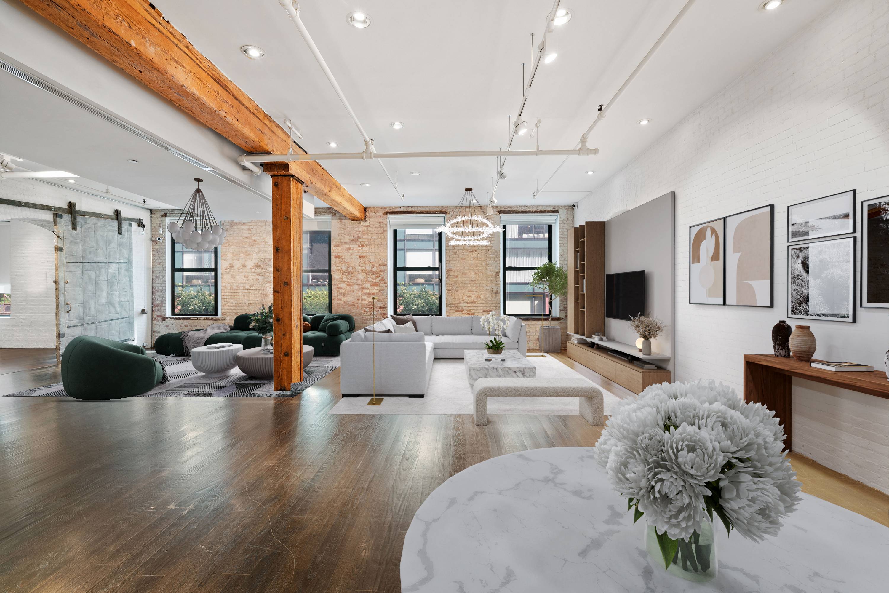 Rare 4000 SF Loft for Sale in Hudson Square / Tribeca