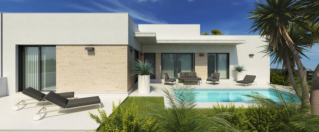 MEDITERRANEAN DESIGN VILLA in Daya Nueva