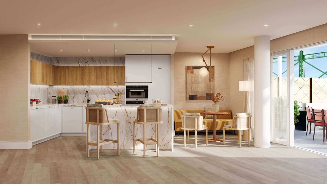 3 Bedroom Penthouse with Private Terrace At The Halo, Oval Village
