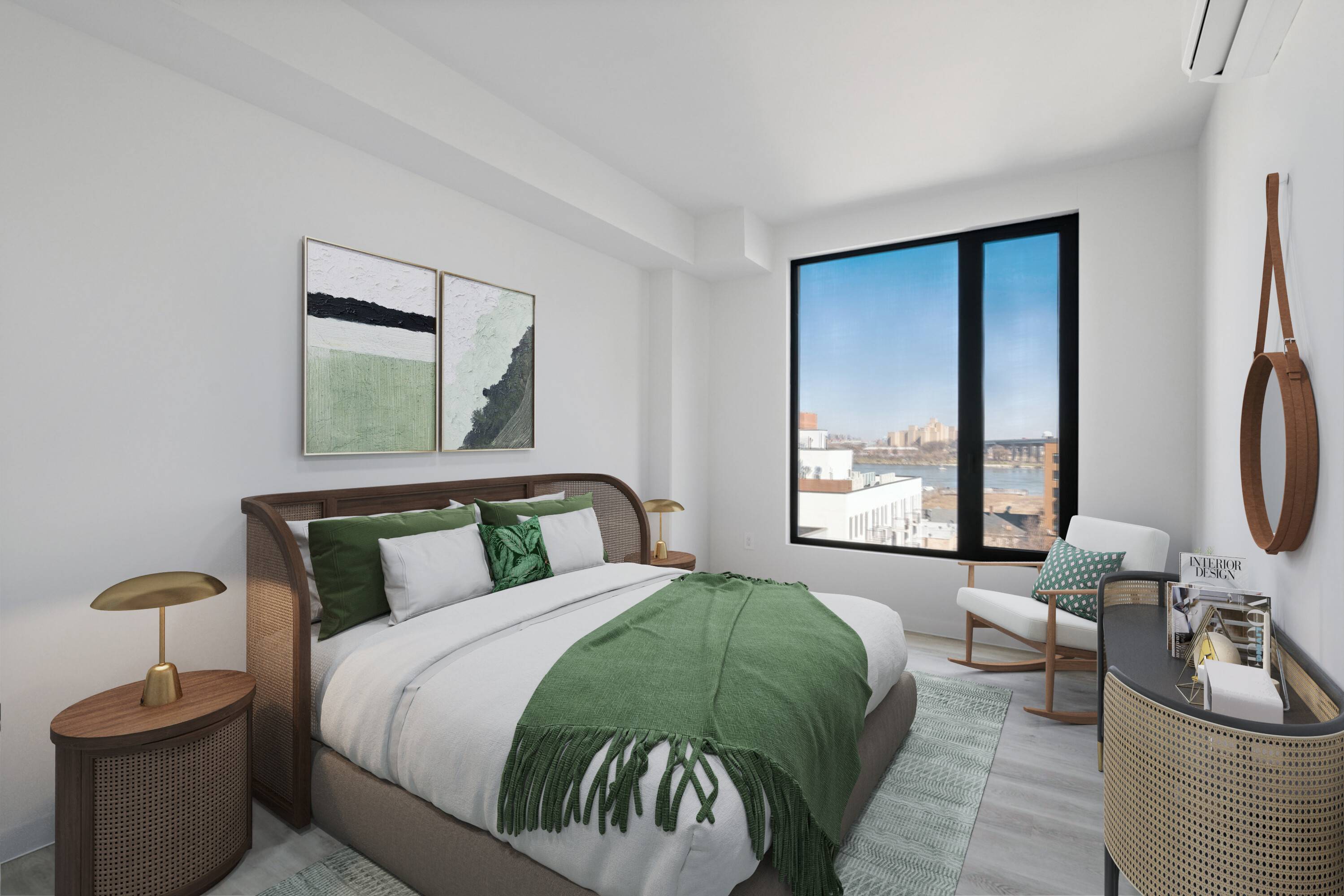 Massive 1200 Sqft 3 Bed / 3 Baths--No Fee--Brand New