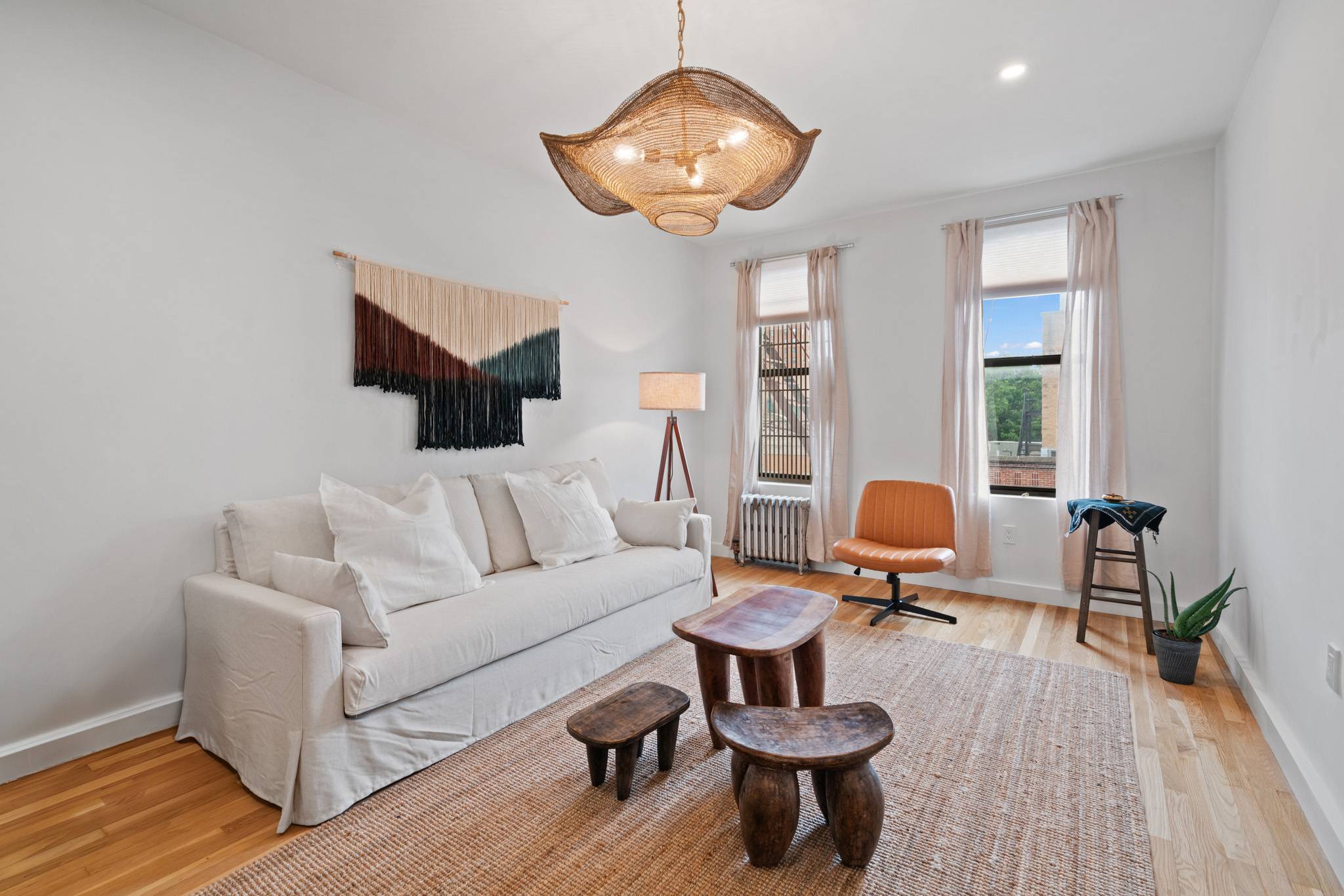 A gut renovated super large one bedroom, one bath home available in LES, it's super chic