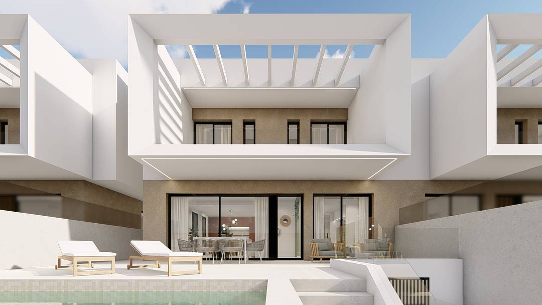 New Build Semi-Detached & Terraced Villas in Dolores, Alicante